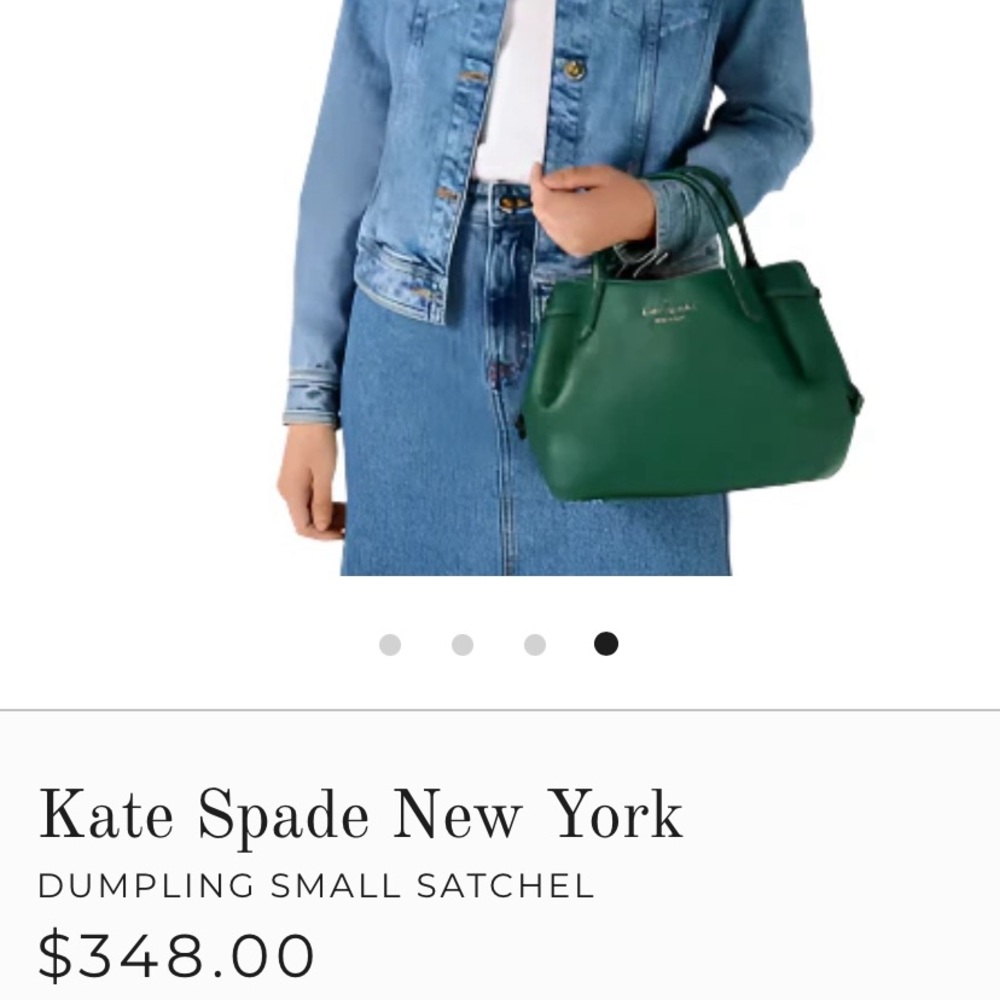 KATE SPADE SMALL DUMPLING BAG ♠️ perfect condition. Like new!